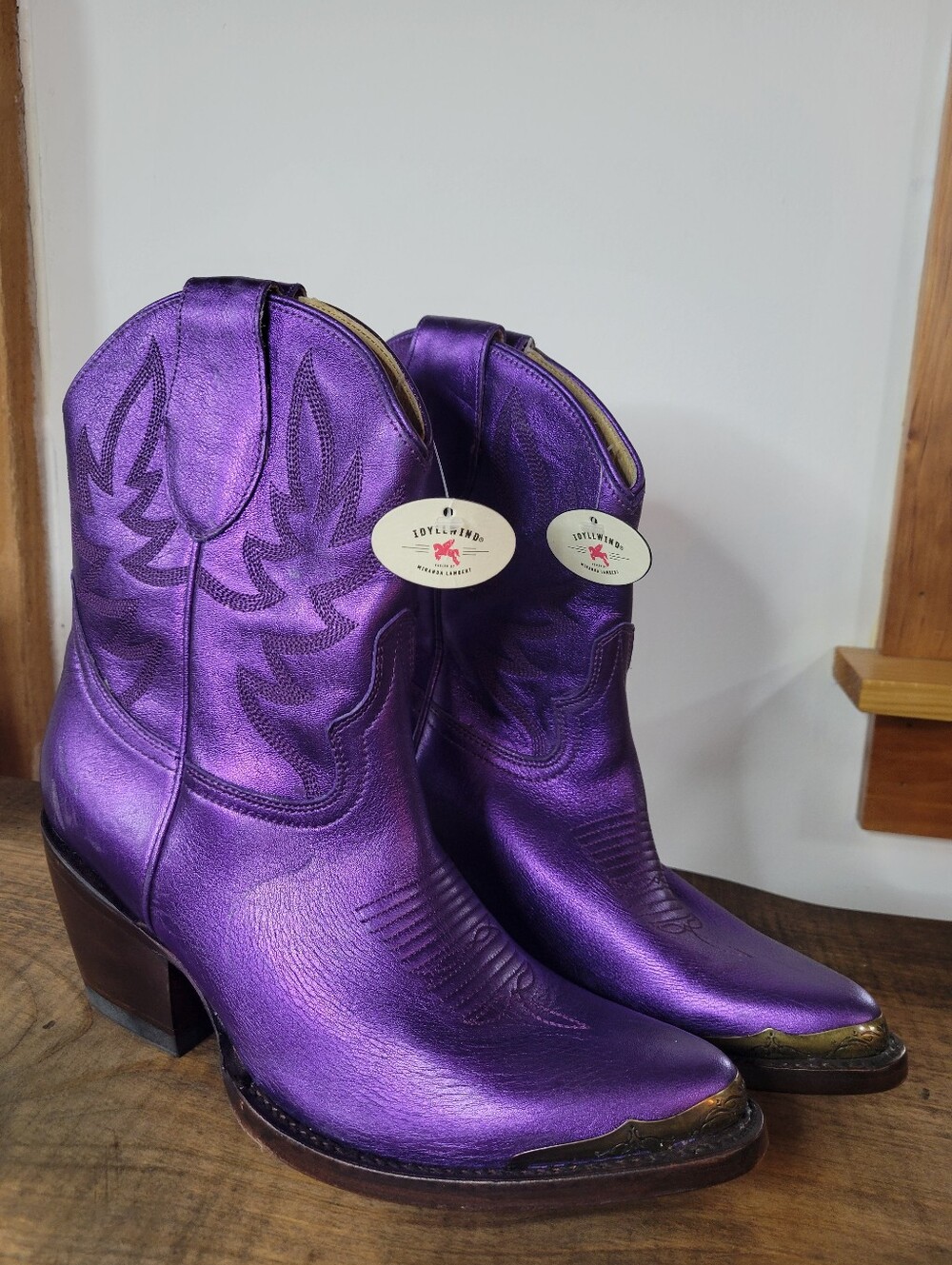 Idyllwind Metallic Purple Western Boots